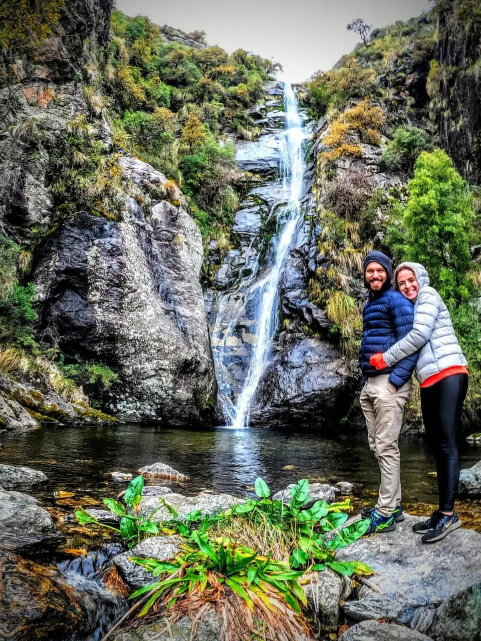 Cascada en las sierras de Traslasierra