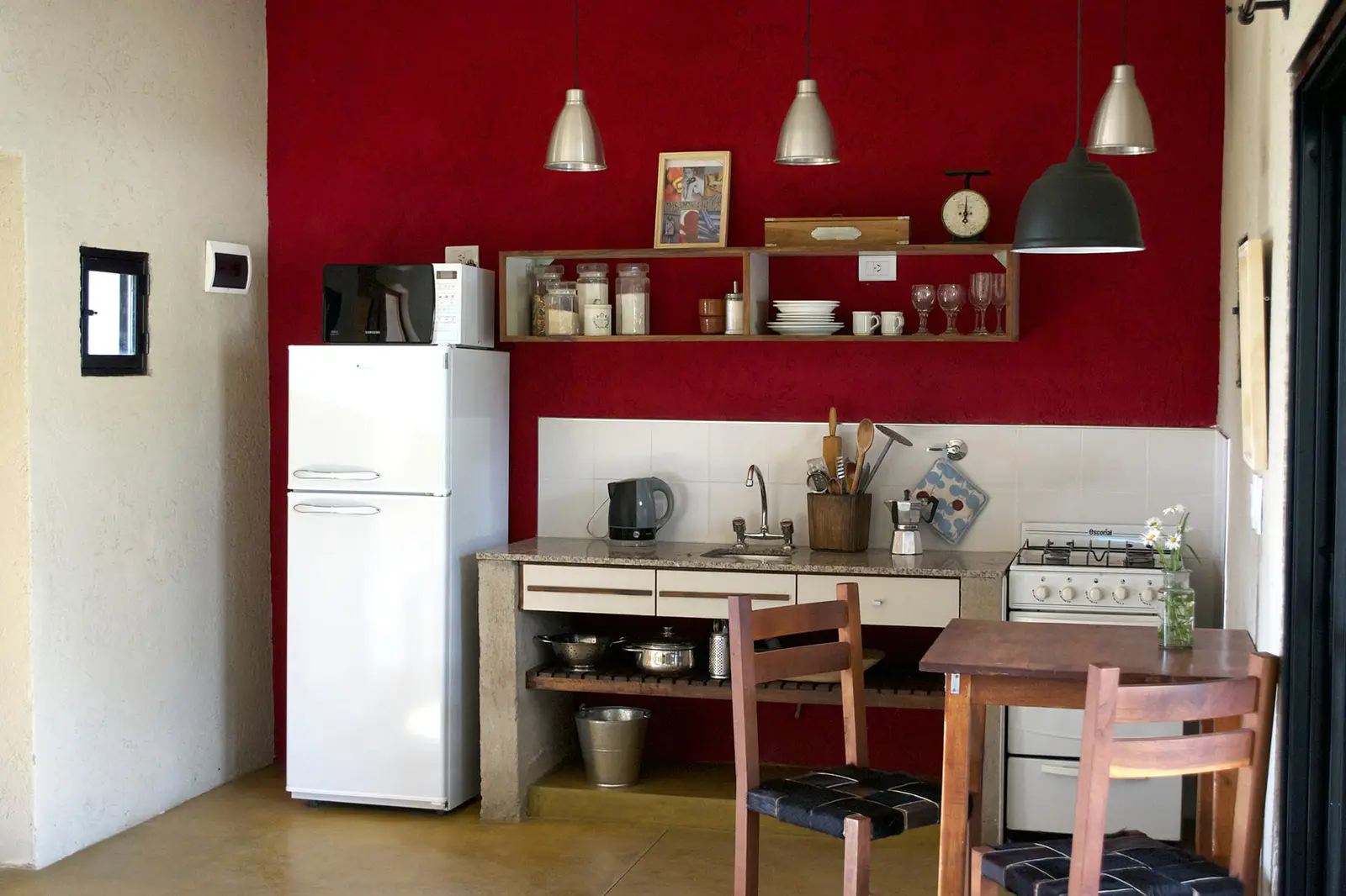 Cocina de Casa Eucalipto