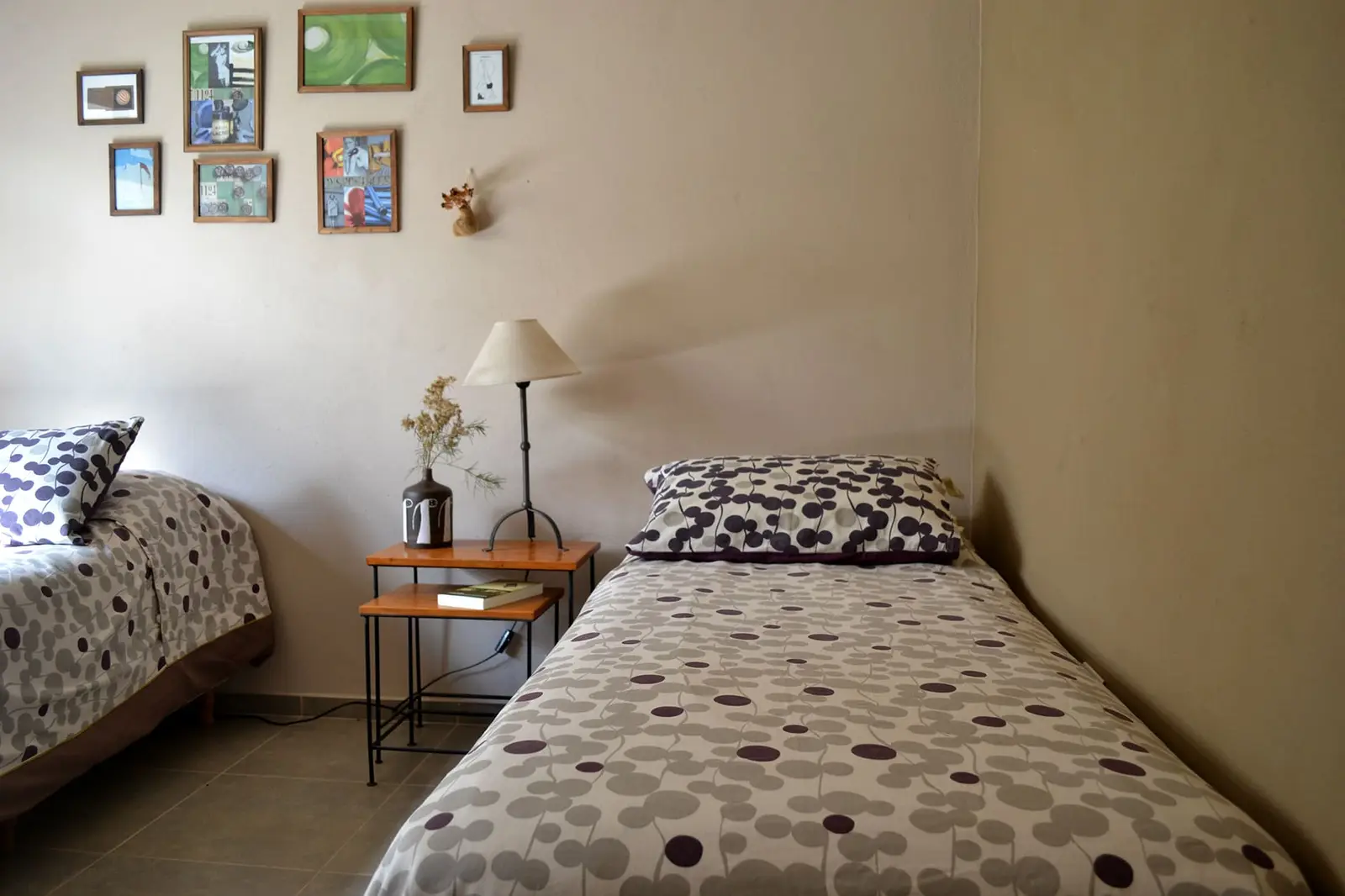 Segundo dormitorio con dos camas