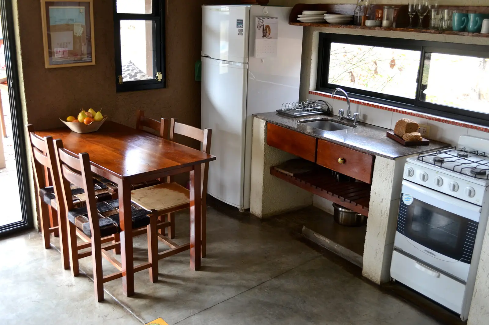 Cocina comedor de Casa Nogales